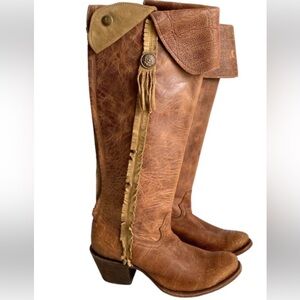Corral vintage leather boots size 7 1/2